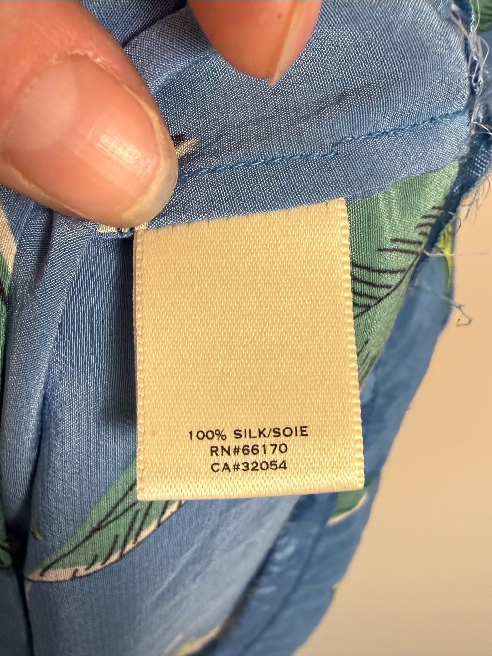 Anthropologie Moulinette Soeurs silk Blue Floral Sleeveless Sundress size 6 - Picture 4 of 7